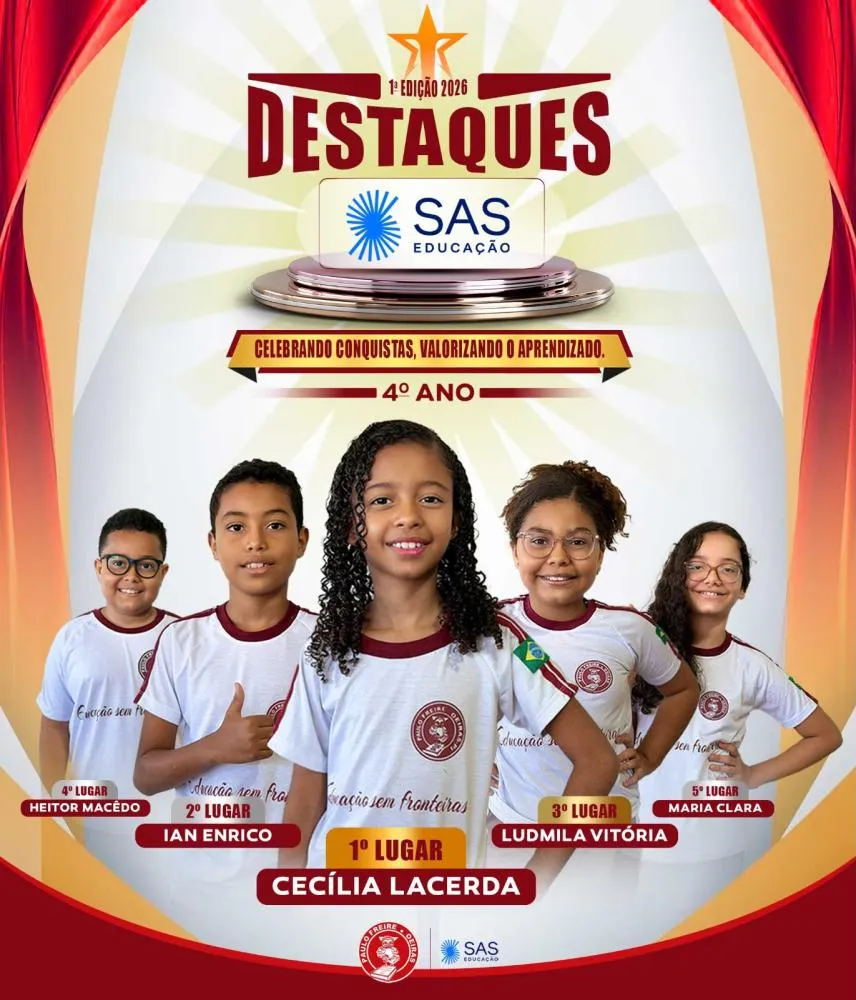 Alunos do Colégio Paulo Freire se destacam na primeira edição da Provinha SAS 2026 — imagem 1