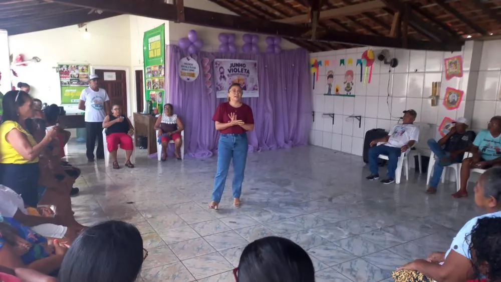Secretaria de Assistência Social realiza palestra sobre violência contra a pessoa idosa em Colônia do Piauí — imagem 1