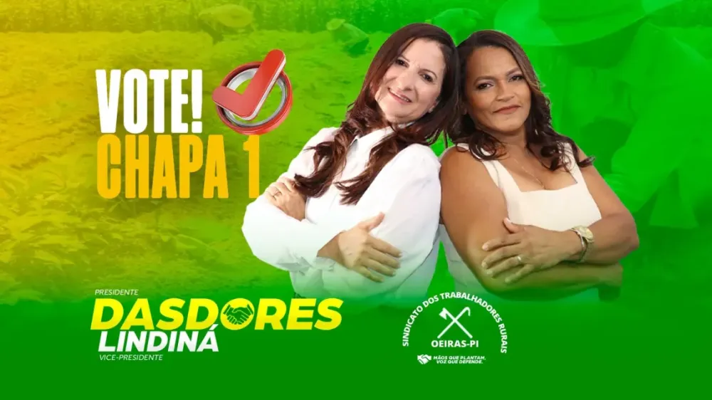 Pela primeira vez, mulheres disputam presidência e vice do Sindicato dos Trabalhadores Rurais de Oeiras — imagem 1