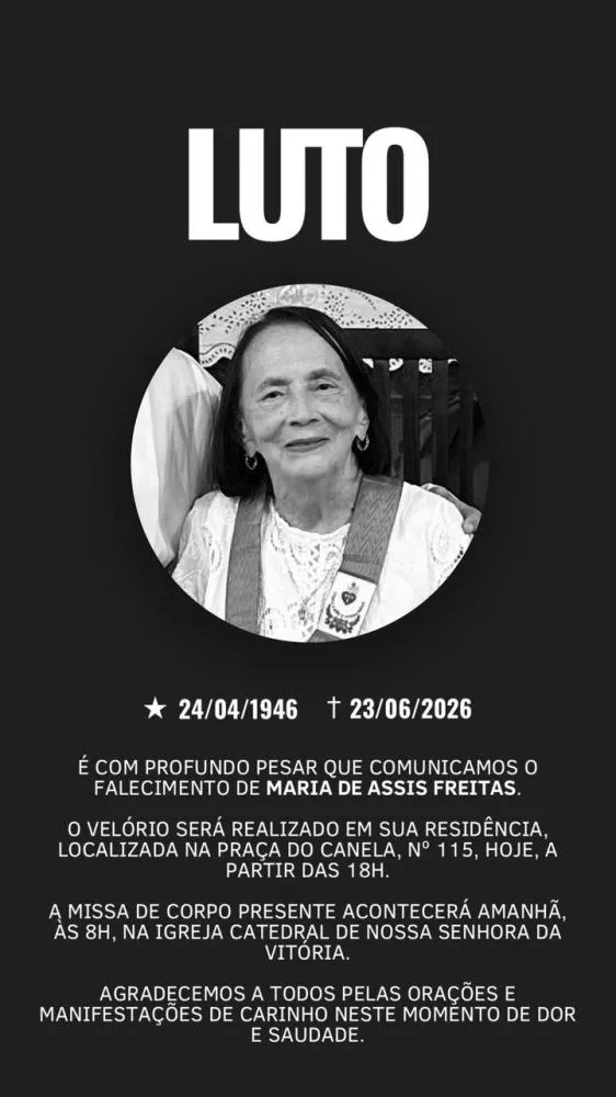 Maria de Assis Freitas falece aos 80 anos em Oeiras — imagem 1
