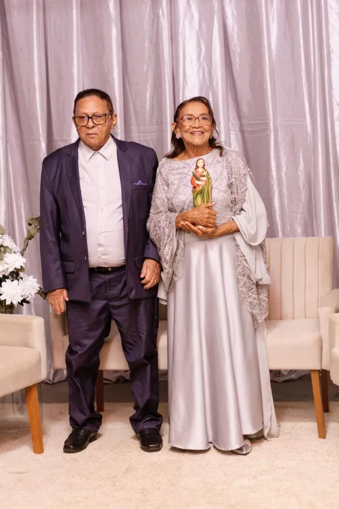 Antônio José e Francisca Estevão celebram 60 anos de casamento e uma história de amor, fé e família — imagem 7