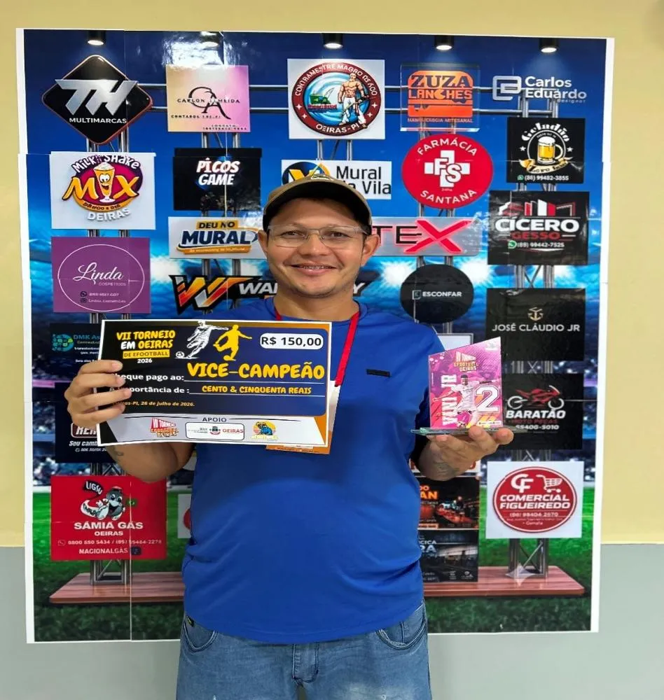 Mauro Éder conquista bicampeonato no VII Torneio de Futebol Digital de Oeiras — imagem 3
