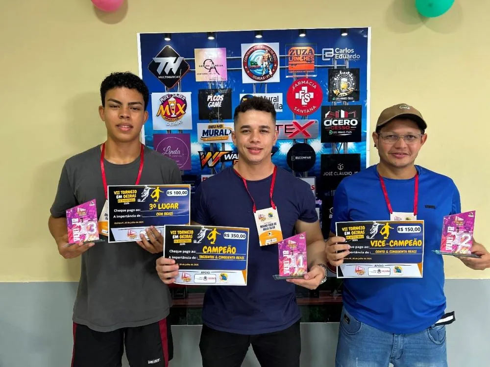 Mauro Éder conquista bicampeonato no VII Torneio de Futebol Digital de Oeiras — imagem 1