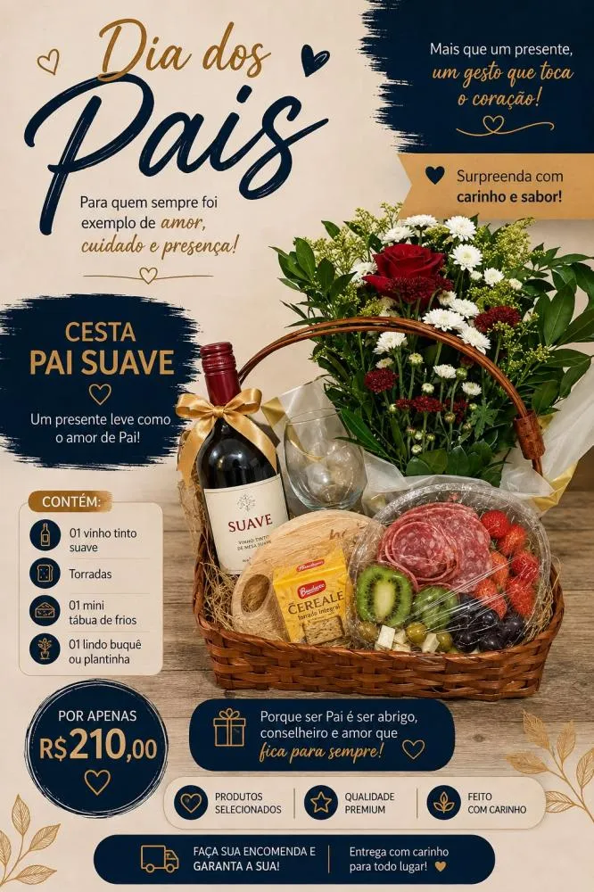 Floricultura Fontes aposta em combinações exclusivas para celebrar o Dia dos Pais — imagem 4