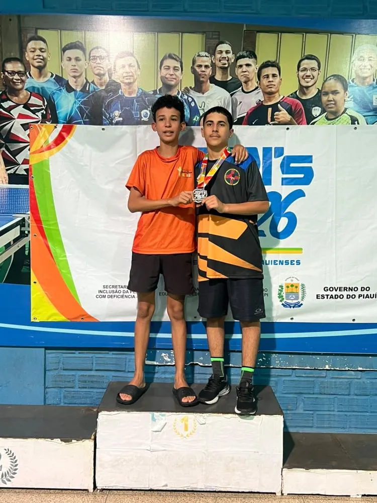 Francisco Gustavo e João Adelino garantiram classificação para representar o Piauí nos Jogos da Juventude e nos JEB’s …