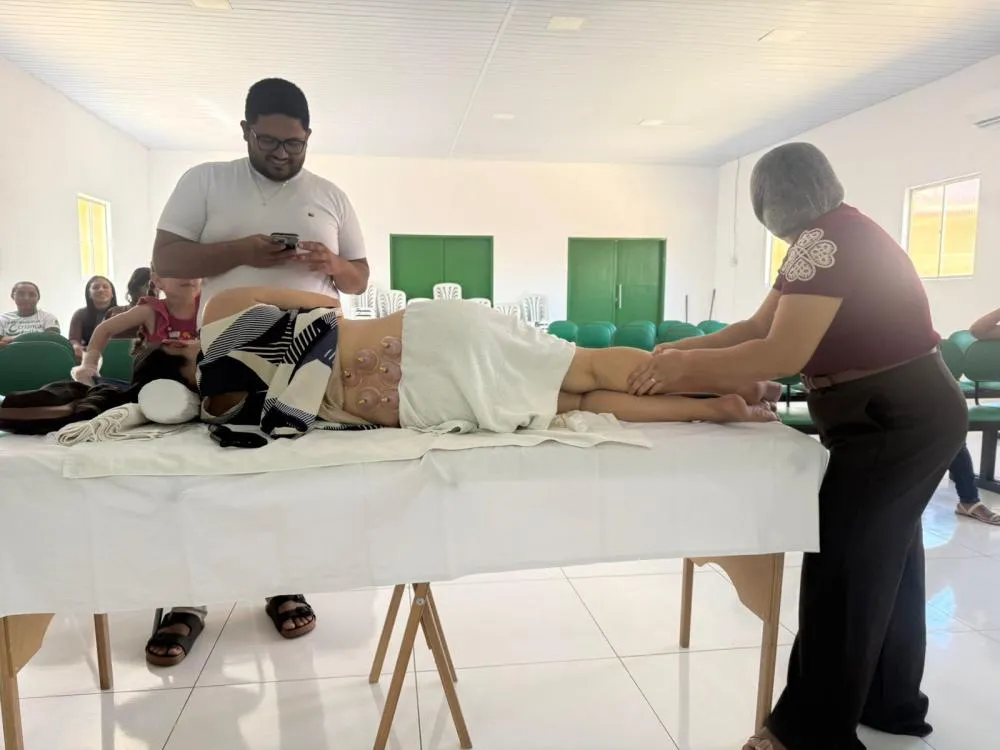 Agosto Dourado reúne mães e profissionais em encontro sobre amamentação em São Miguel do Fidalgo — imagem 1