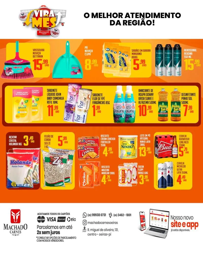 Aproveite as ofertas do VIRA MÊS na Machado Carnes — imagem 2