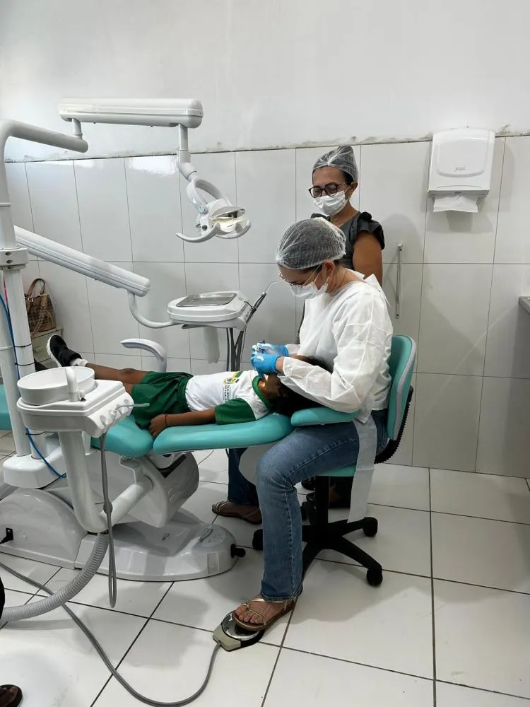 Crianças da Escola Maria Dolores Arrais recebem atendimento odontológico na UBS Fonte de Fátima — imagem 4