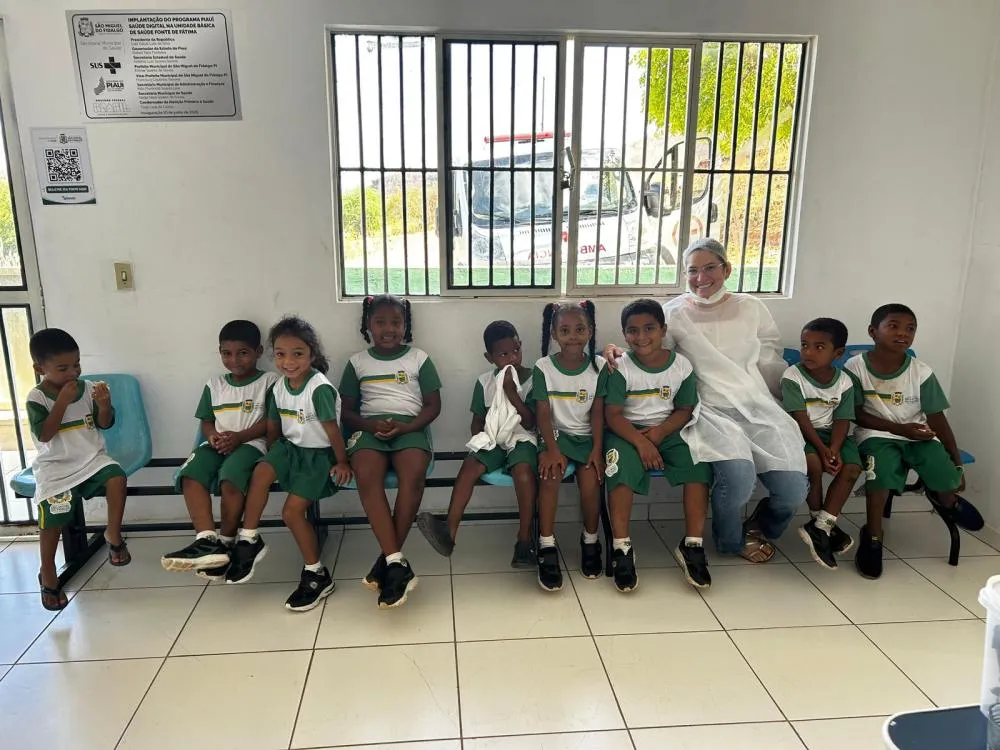 Crianças da Escola Maria Dolores Arrais recebem atendimento odontológico na UBS Fonte de Fátima — imagem 3
