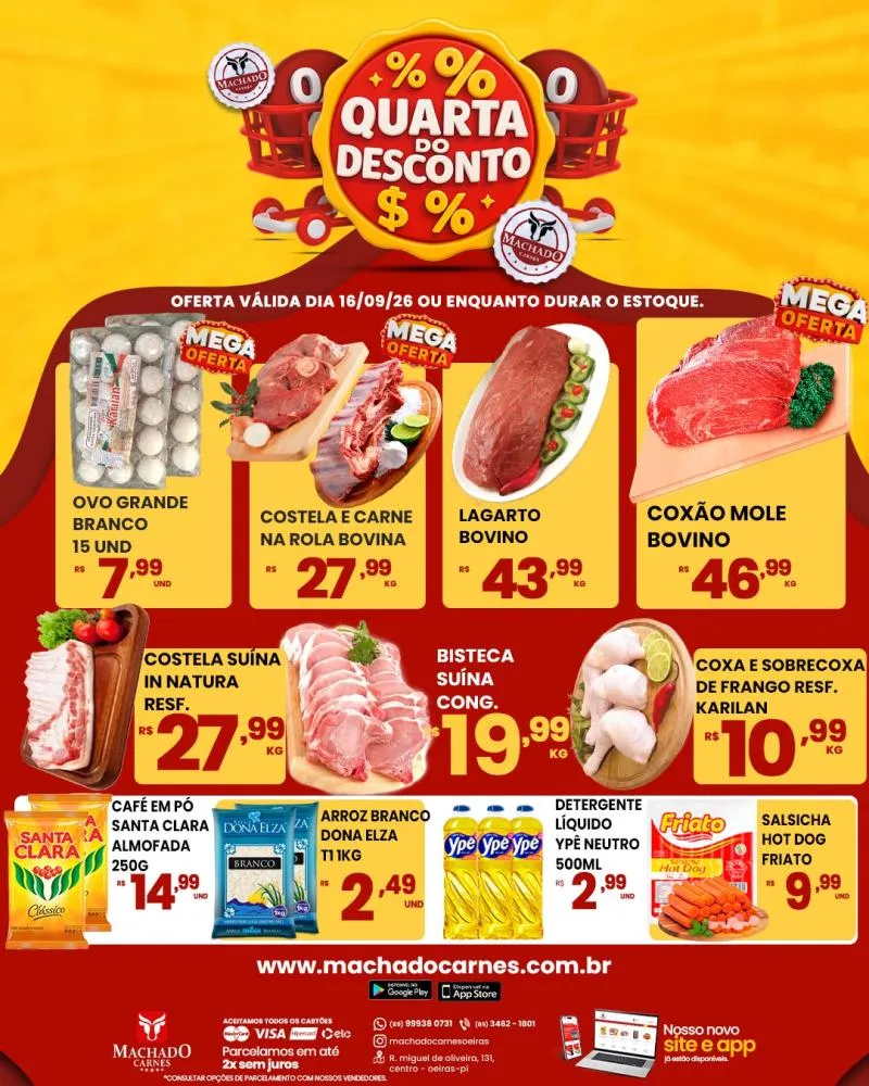 Quarta do Desconto na Machado Carnes: ofertas imperdíveis só nesta quarta! — imagem 1