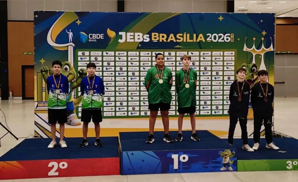 Oeirense Israel Júnior conquista ouro e prata nos Jogos Escolares Brasileiros — imagem 1