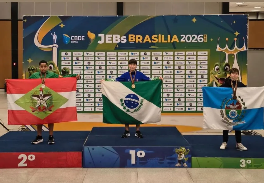 Oeirense Israel Júnior conquista ouro e prata nos Jogos Escolares Brasileiros — imagem 2
