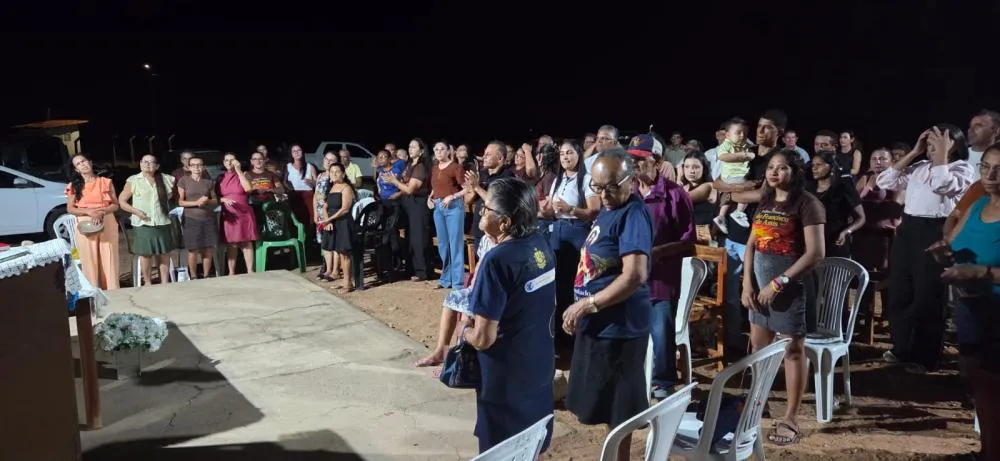 Comunidade Puçás 1, em Colônia do Piauí, encerra festejos de São Francisco com participação de fiéis — imagem 2