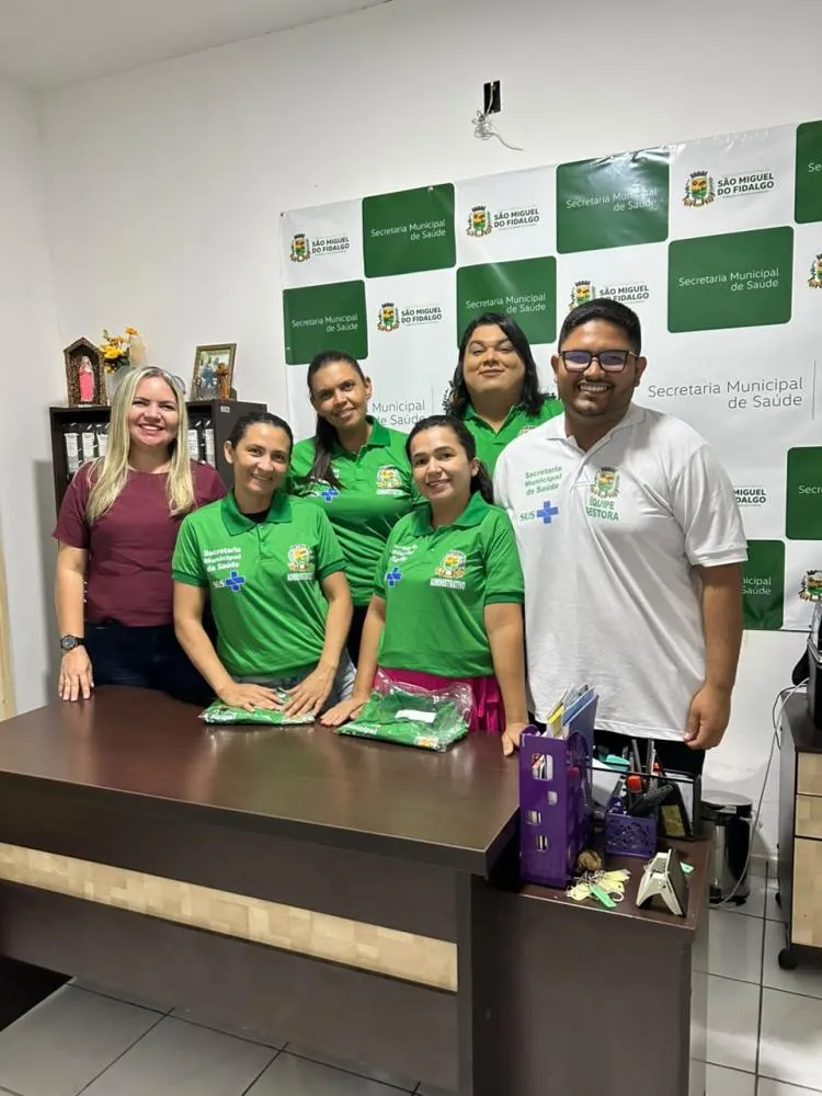São Miguel do Fidalgo realiza entrega de fardamentos para servidores da Saúde — imagem 7
