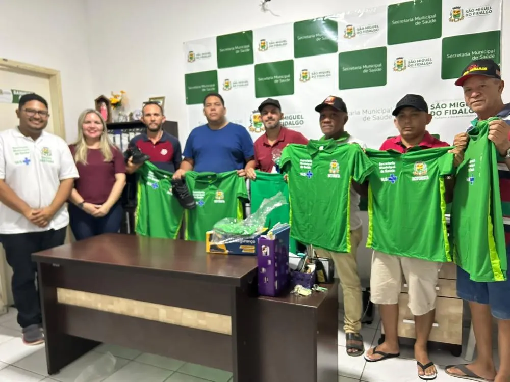 São Miguel do Fidalgo realiza entrega de fardamentos para servidores da Saúde — imagem 5