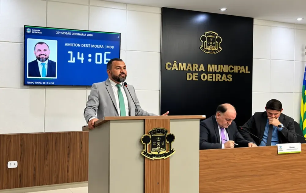 Vereador Amilton tem lei de vacinação domiciliar sancionada em Oeiras
