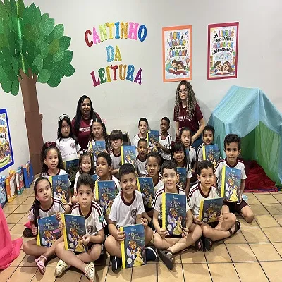 Alunos do Infantil II iniciam atividades da Festa da Leitura 2026 com A Bela e a Fera